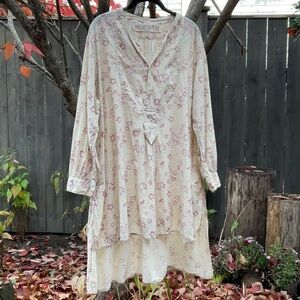 Magnolia Pearl Bib tunic